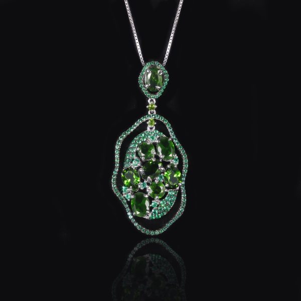 Gemstone Necklace-W0435P - 图片 2