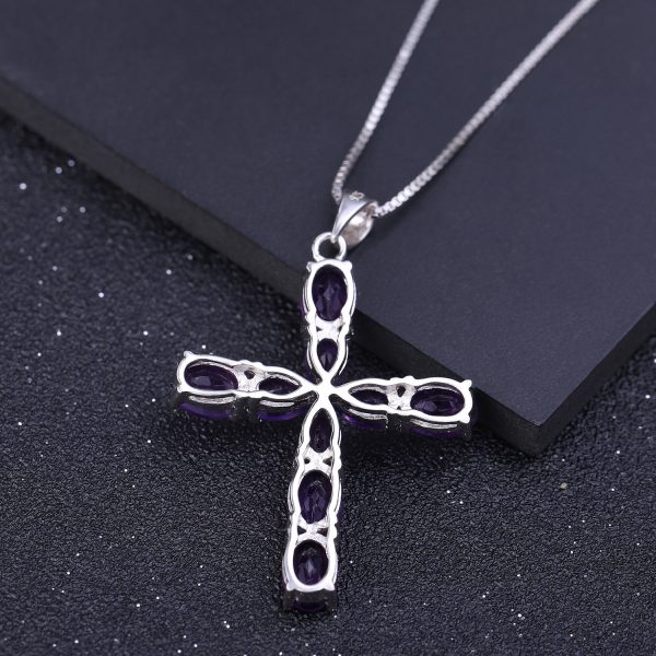 Gemstone Necklace-C023P - 图片 3
