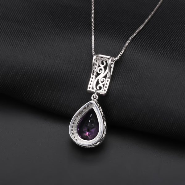 Gemstone Necklace-A3215P - 图片 5