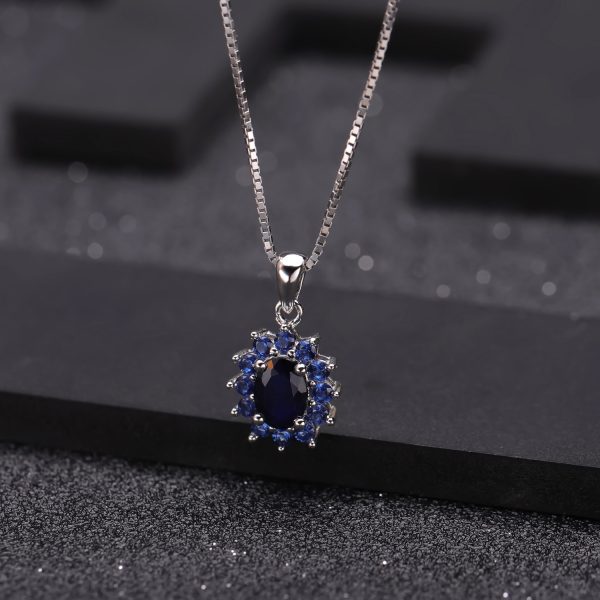 Gemstone Necklace-A017P - 图片 4