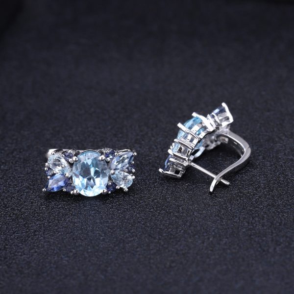 Gemstone Earrings-C1354E3 - 图片 5