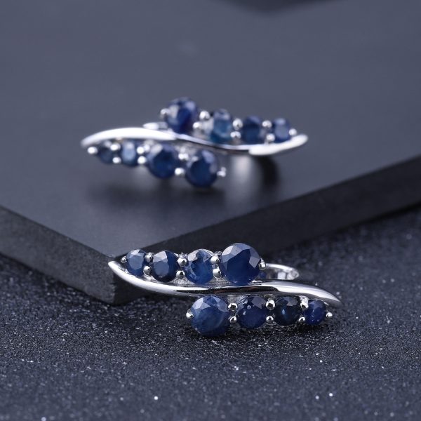 Gemstone Earrings-A2013E3 - 图片 5