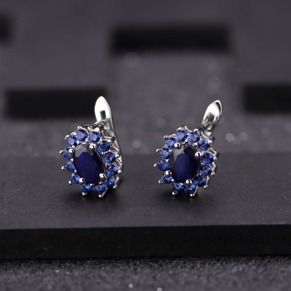 Gemstone Earrings-A017E3 - 图片 5