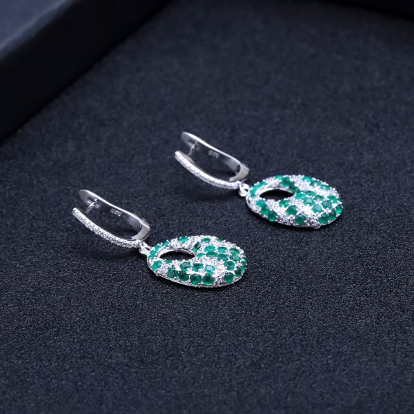 Gemstone Earrings-A4106E3 - 图片 4
