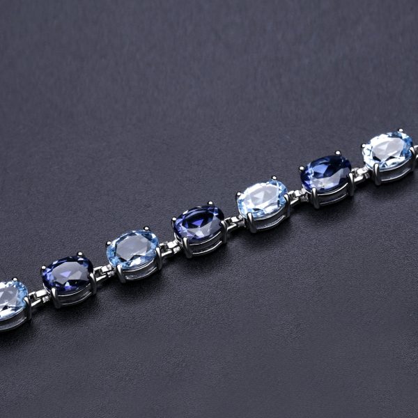 Gemstone Bracelet-A2268B - 图片 4