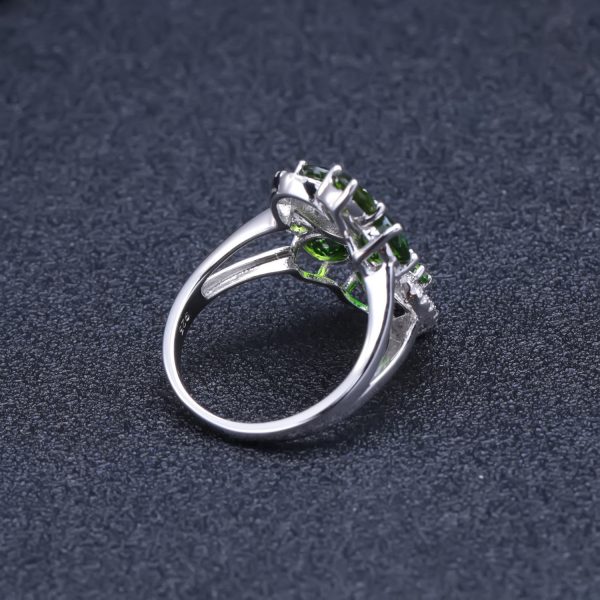 Natural diopside ring- SCY047R - 图片 4