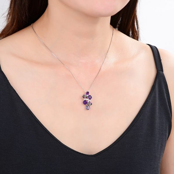 Gemstone Necklace-C2212P - 图片 4