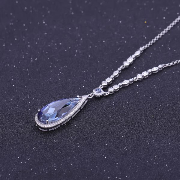 Gemstone Necklace-A2950N - 图片 4