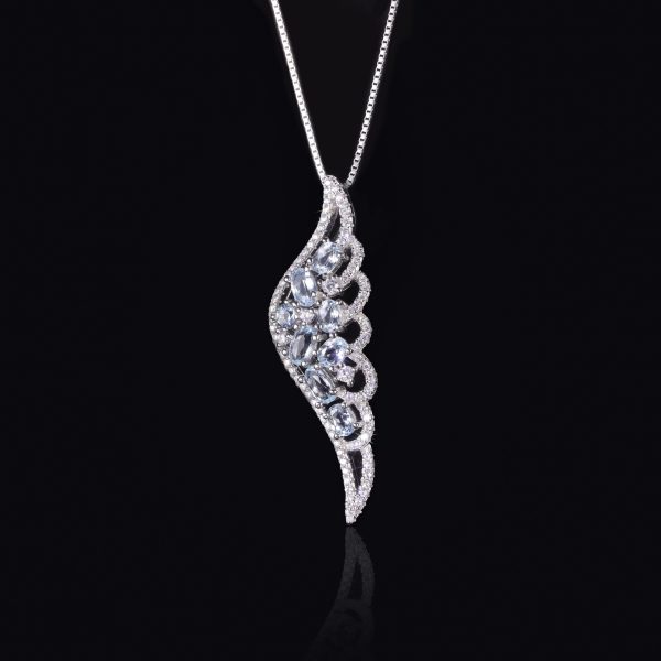 Gemstone Necklace-W0505P - 图片 2
