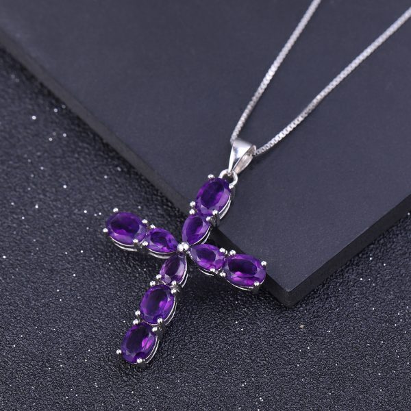 Gemstone Necklace-C023P - 图片 4
