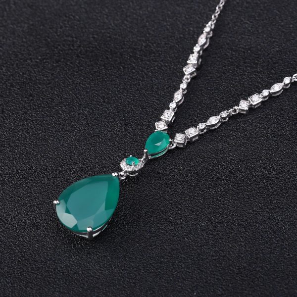 Gemstone Necklace-A2953N - 图片 4