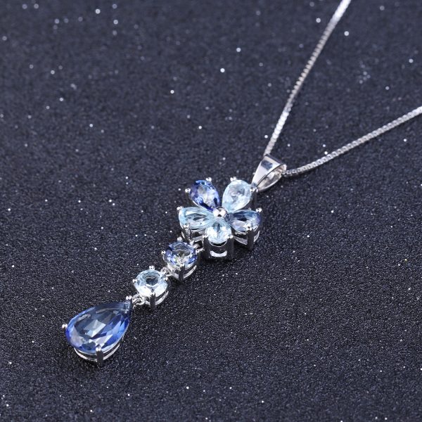 Gemstone Necklace-A2548P - 图片 5