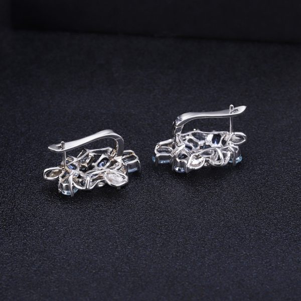 Gemstone Earrings-A025E3 - 图片 5