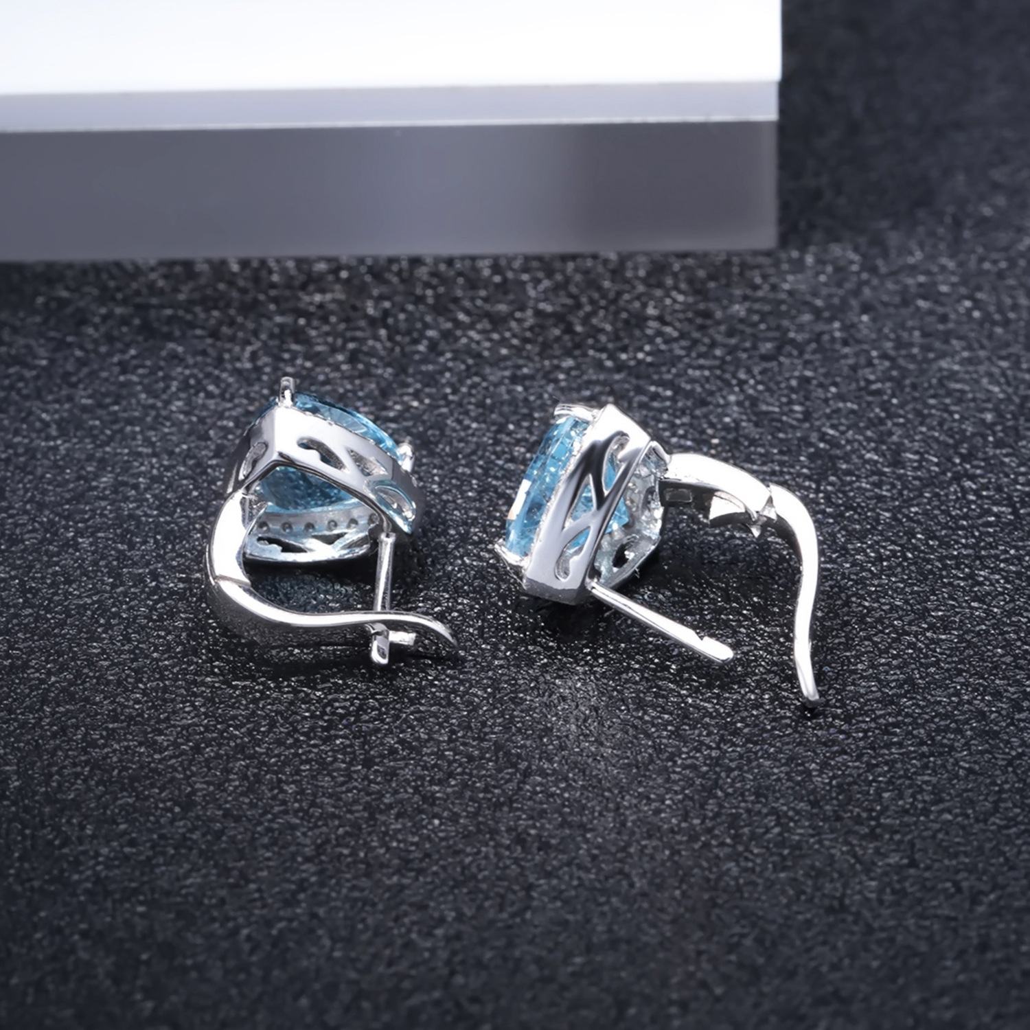 Gemstone Earrings-N0012E3 - 图片 5