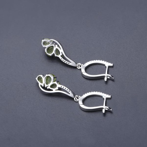 Gemstone Earrings-A2051E3 - 图片 5