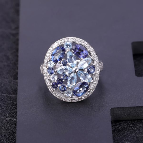 Natural Topaz Ring -A3212R - 图片 2