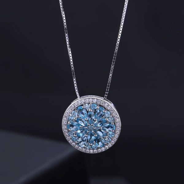 Gemstone Necklace-C8120N - 图片 4