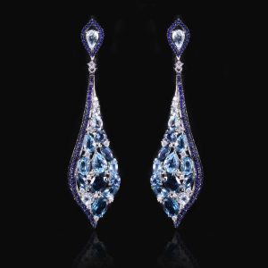 Gemstone Earrings-W0458E