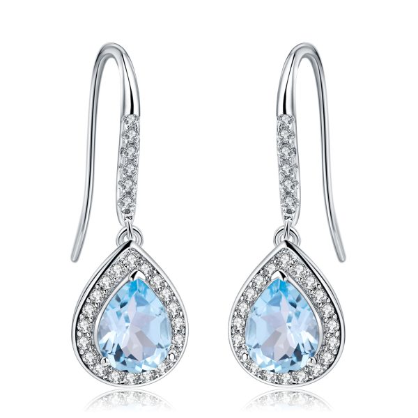 Gemstone Earrings-C472E-b - 图片 5