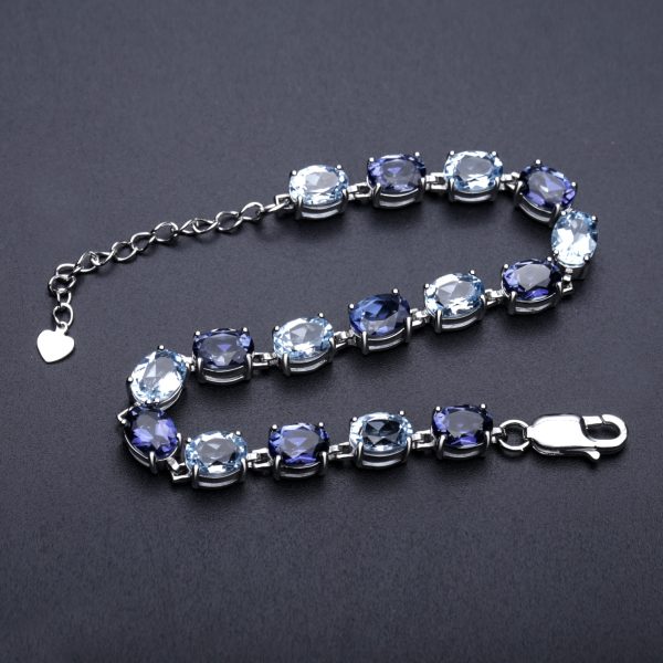 Gemstone Bracelet-A2268B - 图片 5