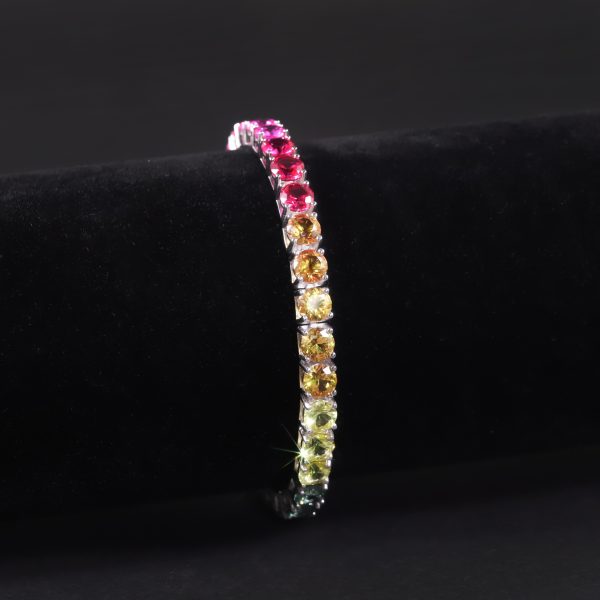 Gemstone Bracelet-U02BMIX1 - 图片 3