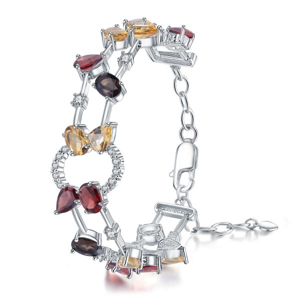 Gemstone Bracelet-F0466B - 图片 7