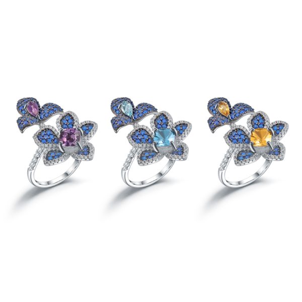 Gemstone Rings-C8232R - 图片 6