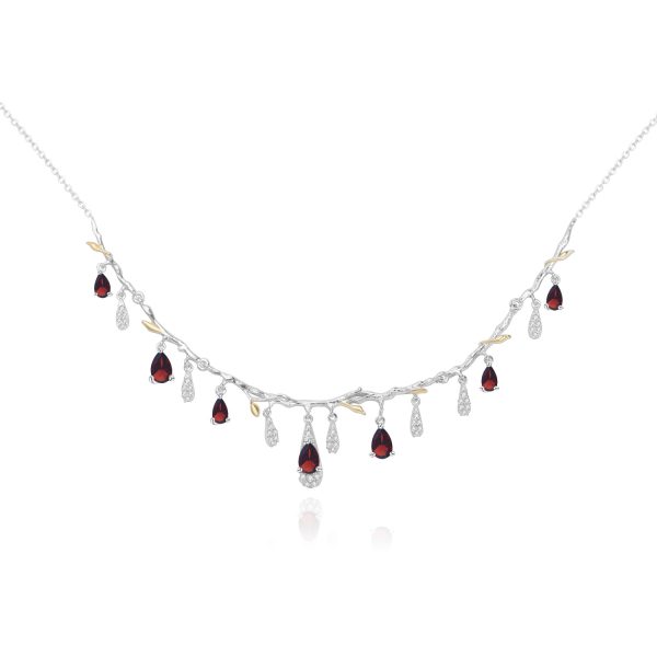 Gemstone Necklace-C8191N