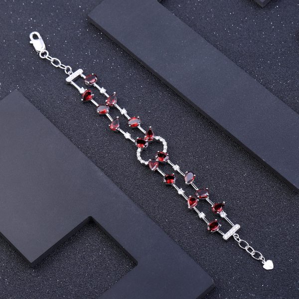 Gemstone Bracelet-F0466B - 图片 8