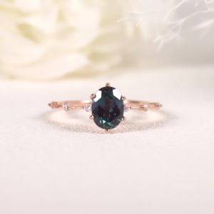 Gemstone Rings-OL0926RLAL-R
