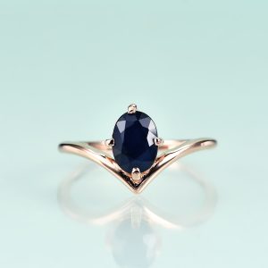 Gemstone Rings-OL0930RDSA-R