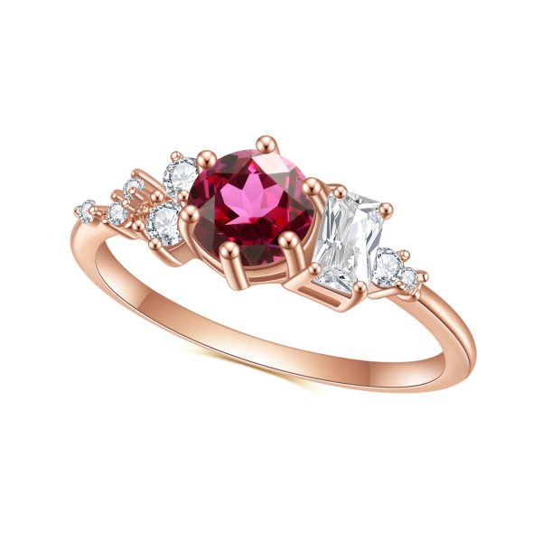 Gemstone Rings- OL1004RRD-R - 图片 4