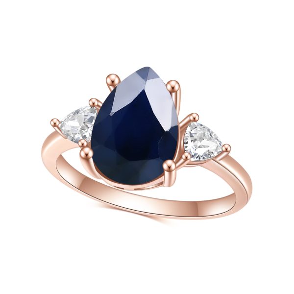 Gemstone Rings- OL0910RBRQ-R - 图片 2