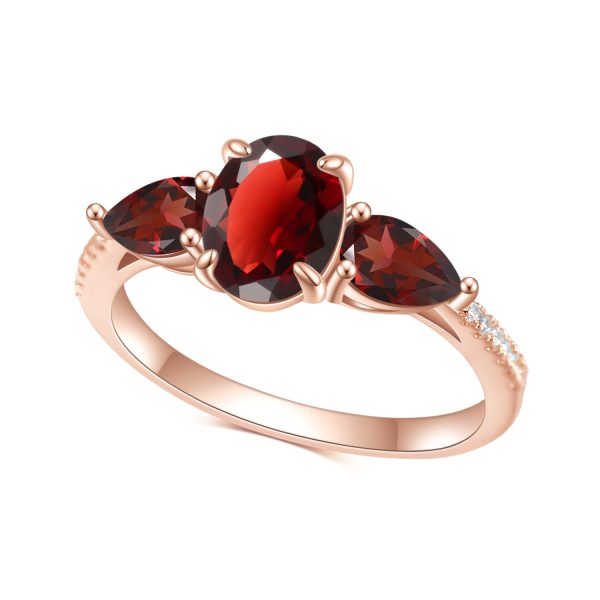Gemstone Rings-  OL0928RGA-R - 图片 4