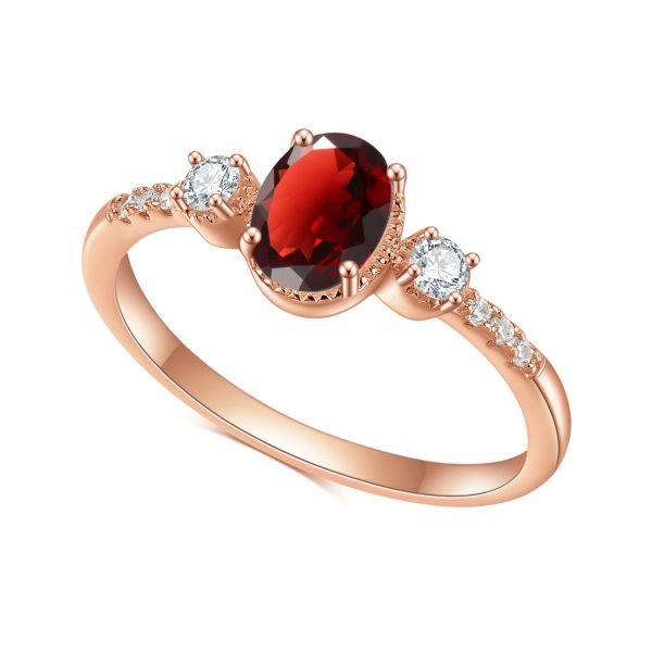 Gemstone Rings-  OL0905RGA-R - 图片 5
