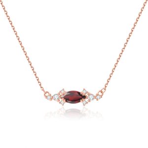 Gemstone Necklace-   OL1025N