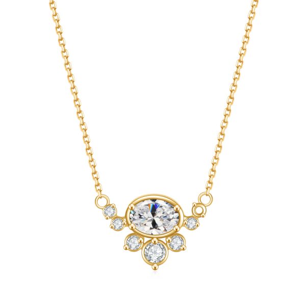Gemstone Necklace-   OL0893NCZW-H