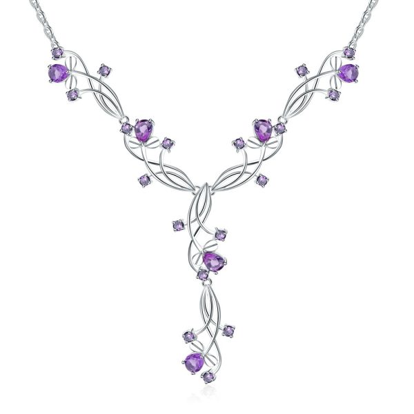 Gemstone Necklace-K004N