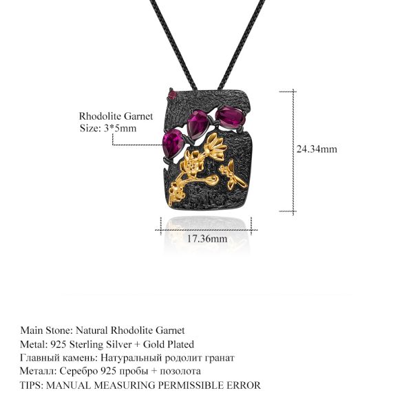 Gemstone Necklace-C7935P - 图片 2