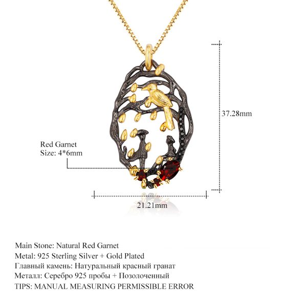 Gemstone Necklace-C8198P - 图片 4