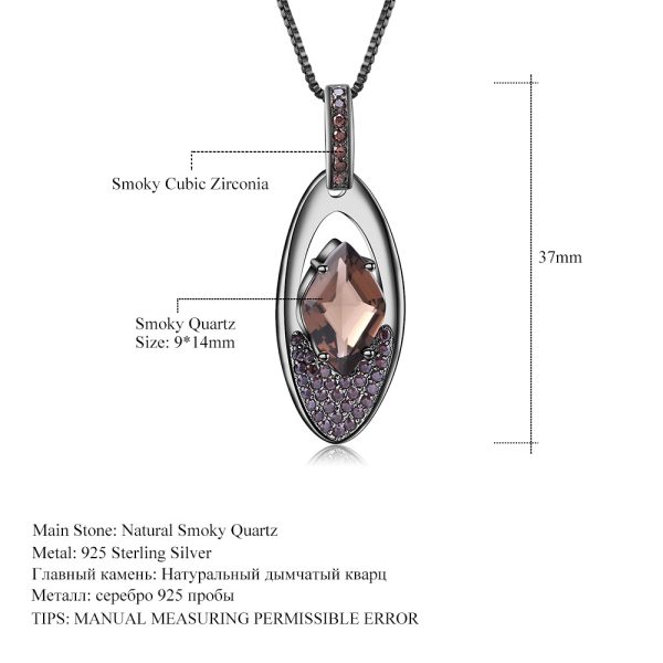 Gemstone Necklace-C4103P - 图片 2