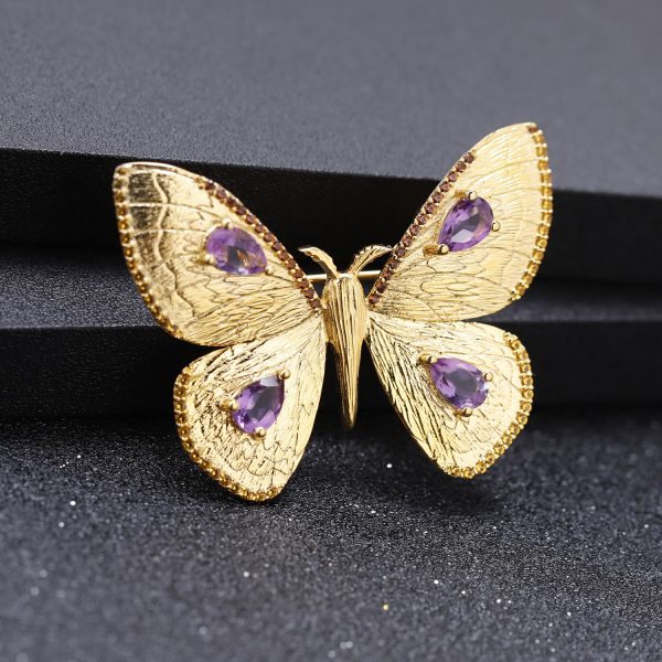 Gemstone Necklace-C8110BHP-B - 图片 7
