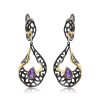 Gemstone Earrings-C7914E