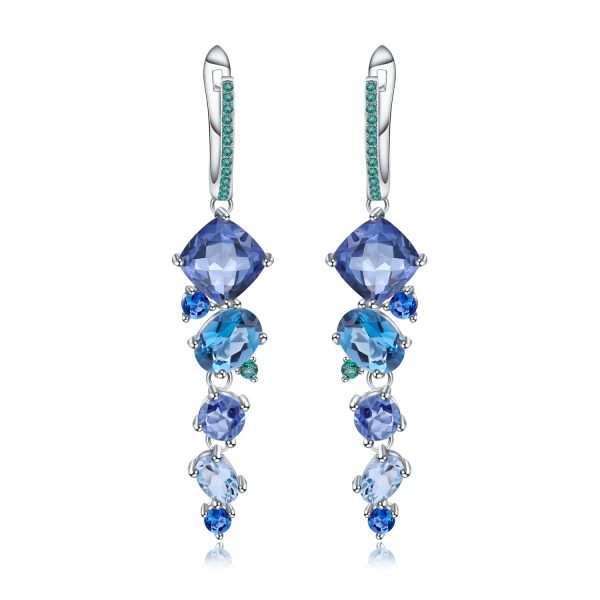 Gemstone Earrings-C7745E