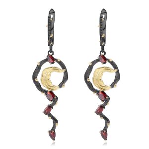 Gemstone Earrings-C4524E