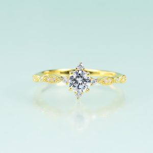 Gemstone Rings-OL0967RCZW-H