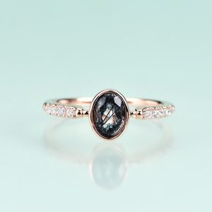 Gemstone Rings- OL0910RBRQ-R