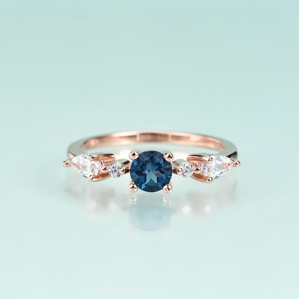 Gemstone Rings-  OL0980RLB-R