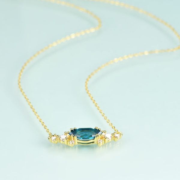 Gemstone Necklace- OL1025NT150-H - 图片 2