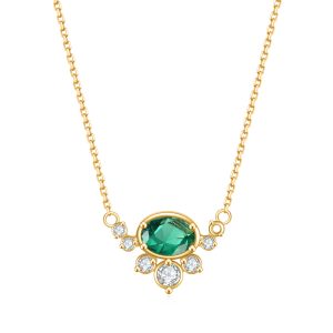 Gemstone Necklace- OL0893NA105-H